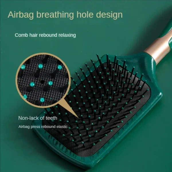 Air Cushion Combs for Women’s Hair Brush – Scalp Massage, Home Salon Styling Tool, and Barber Accessories